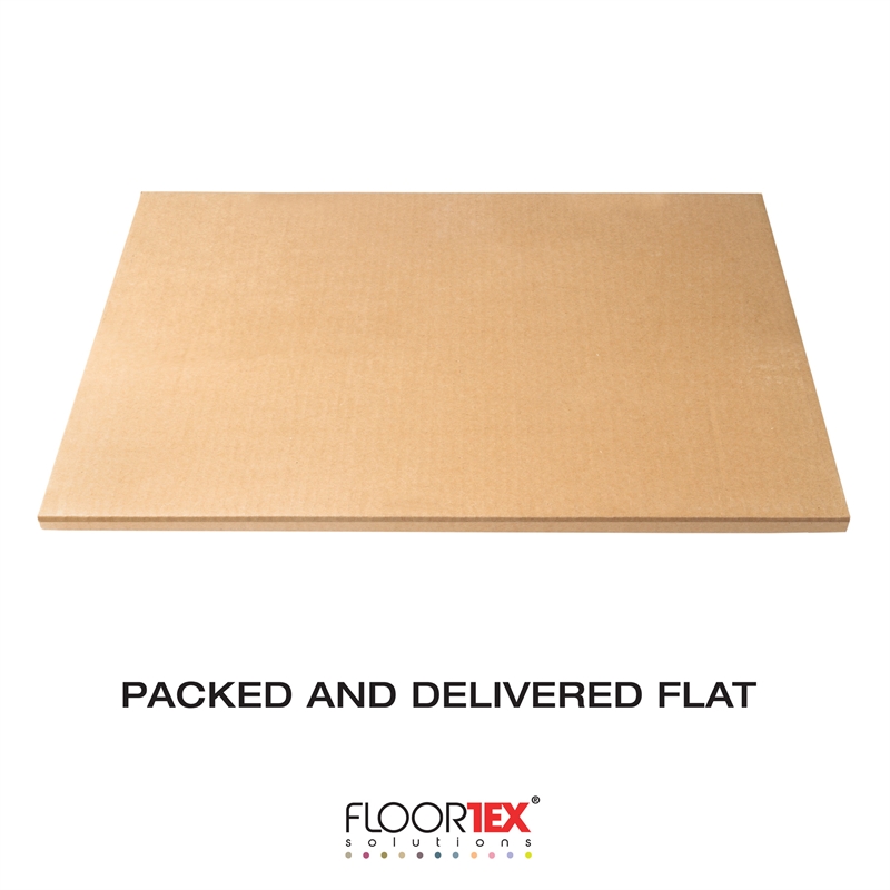 Cleartex Advantagemat Plus APET Chair Mat - Hard Floor Lipped 36 x 48
