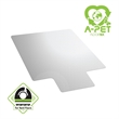 Cleartex Advantagemat Plus APET Chair Mat - Hard Floor Lipped 36 x 48