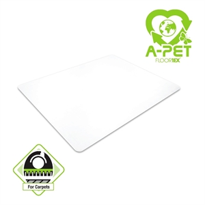 AdvantagematPlus APET Rectangular ChairMat- Low/Standard Pile Carpets- 36&quot x 48&quot