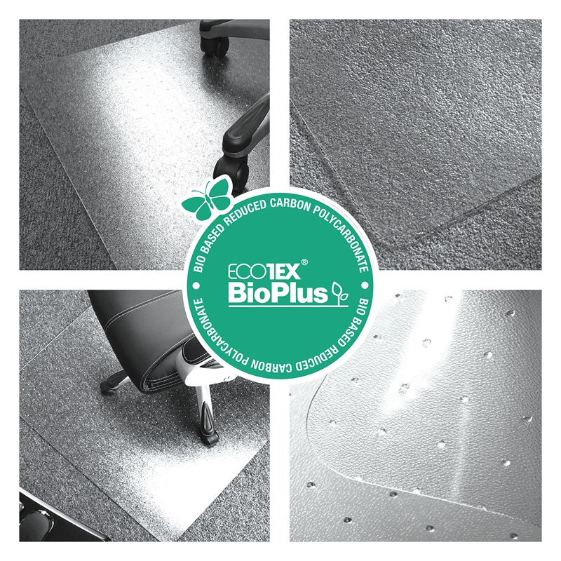 Ecotex BioPlus EcoFriendly CarbonNeutral Polycarb Chair Mat for Carpet 29