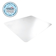 Desktex Crystal Clear Vinyl Rectangular Desk Pad - 20