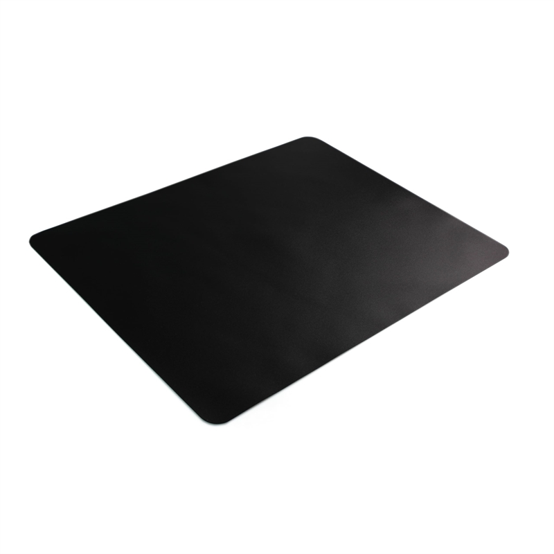 Desktex Black Vinyl Rectangular Desk Pad - 19