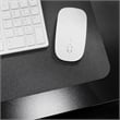 Desktex Black Vinyl Rectangular Desk Pad - 20