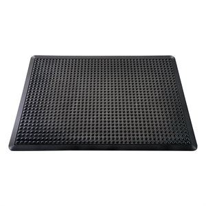 Doortex Black Anti-Fatigue BubbleMat - 24&quot x 35&quot