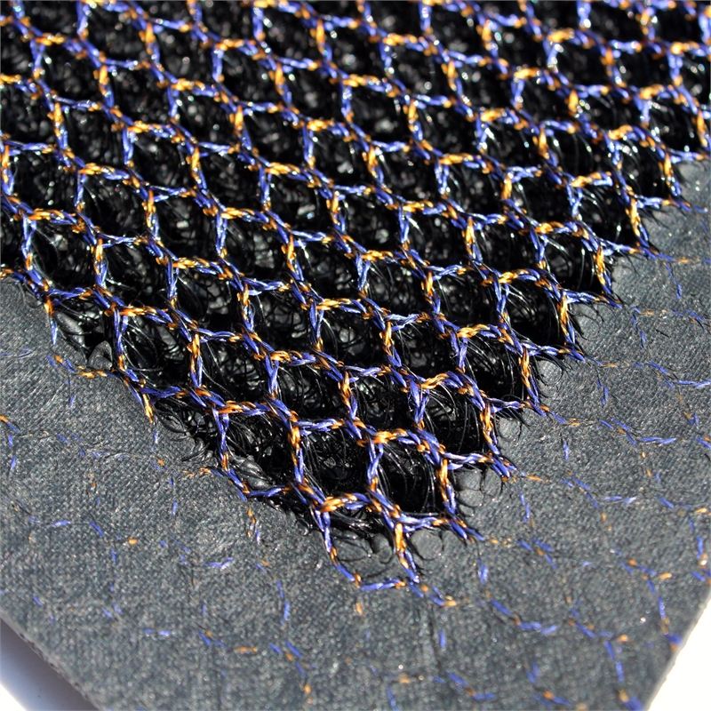 Doortex Meshmat Entrance Mat - Metallic Blue / Orange 20