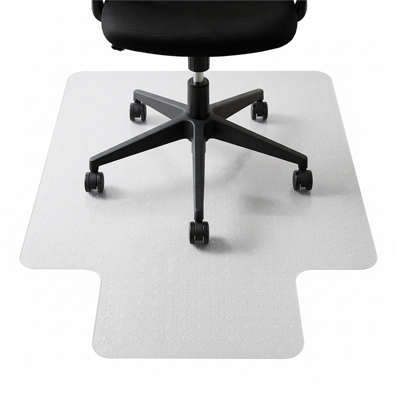TrYlok Vinyl Lipped Chair Mat for Low Pile Carpets up to 1/4