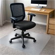TrYlok Vinyl Rectangular Chair Mat for Low Pile Carpets up to 1/4