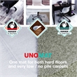 Unomat Anti-Slip Polycarbonate Chair Mat Hard Floors and Carpet Tiles 35