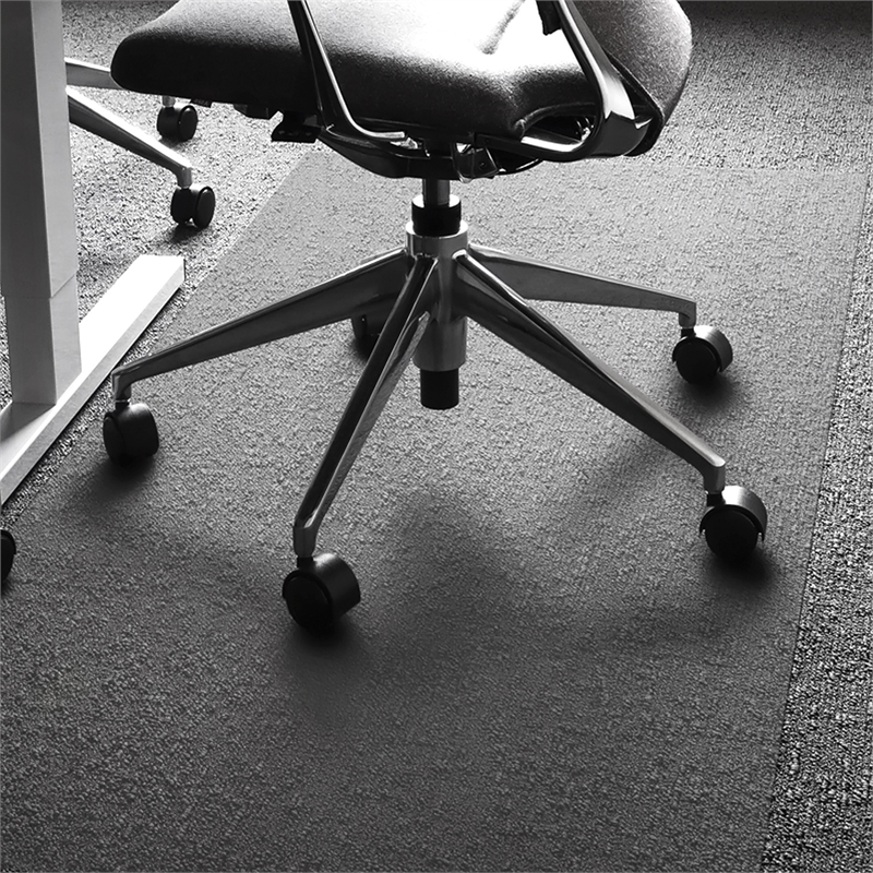 Advantagemat Vinly Rectangular Chair Mat for Carpets up to 1/4