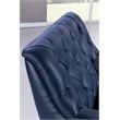 American Eagle Furniture Leather Sofa in Navy Blue