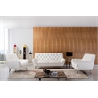 American Eagle Furniture Italian Leather Sofa in White