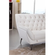 American Eagle Furniture Italian Leather Sofa in White