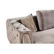 AE-D832 Gray Color  With Soft Velvet Fabric Chair