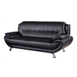 AE208 Black Color With Sofa Faux and Bonded Leather