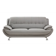 AE208 Gray Color With Sofa Faux and Bonded Leather