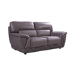 EK099 Dark Tan Color With Italian Leather Loveseat