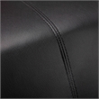 AE-D820 Black Color With Faux Leather Loveseat