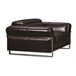 EK012 Black Color With Italian Full Leather Chair