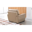 EK020 Tan Color With Italian Leather Chair