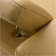 EK068 Yellow Color With Italian Leather Chair