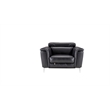 EK071 Black Color With Italian Leather Chair