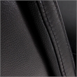 EK071 Black Color With Italian Leather Loveseat