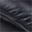 EK078 Black Color With Italian Leather Loveseat