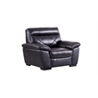 EK081 Black Color With Italian Leather Chair