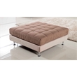 AE-L382 Light Brown Color With Microfiber Sectional Right Facing Chaise