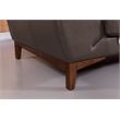 EK080 Taupe (Brown) Color With Italian Leather Sofa