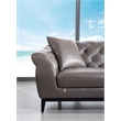 EK093 Taupe (Brown) Color With Full Italian Aniline Leather Sofa