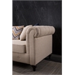 AE-D830 Cream Color with Fabric linen Sofa