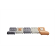American Eagle Design AE-Y1008 Multi Color Sofa Fabric Modular Sectional Ottoman