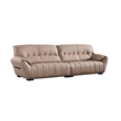 American Eagle Design EK2233 Peach Italian Top Grain Leather Extra Long Sofa