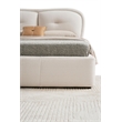 American Eagle B-D082-CK Modern Contemporary Ivory Fabric California King Bed