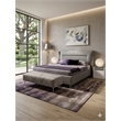 OT-Z001 Upholstered Gray Ottoman