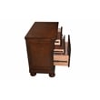Baltimore Wood Nightstand with Hidden Jewelry Drawer in Dark Walnut