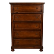 Baltimore Chest Made with Wood in Dark Walnut Color