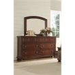 Baltimore Seven Drawers Dresser Made with Wood in Dark Walnut