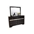 Matrix Traditional Style King 4 PC Storage Bedroom Set in Black made with Wood