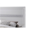 Matrix Traditional Style Queen 5 Pc Storage Bedroom set made with Wood in White
