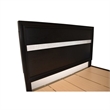 Matrix Traditional Wood King Storage Bed in Black