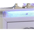 Perla Modern Style LED Vanity Set Made with Wood in Milky White