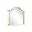 Jasmine Mirror with side LED lightning made with Wood in Beige