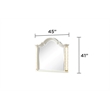 Jasmine Traditional King 5 Pc Unique LED Bedroom Set made with Wood in Beige