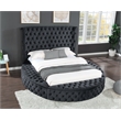 Hazel Modern Style 5-Piece King Bedroom Set made with Wood in Black
