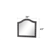 Hazel King 5 Pc Bedroom Set Made With Wood In Gray Color