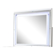 Sterling Mirror Framed LED Mirror Made With Wood in White Color