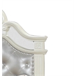 Milan Tufted Upholstery Queen Size Bed made with Wood in White