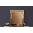 Lorenzo Modern style Mirror made with Wood in Gold Coated Color(Includes Mirror)